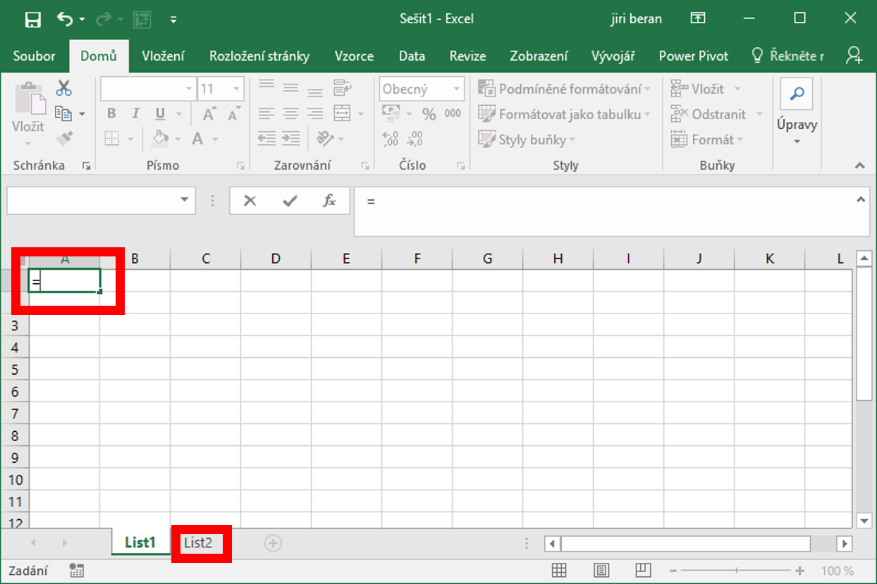 Jak přepsat buňku v Excelu?
