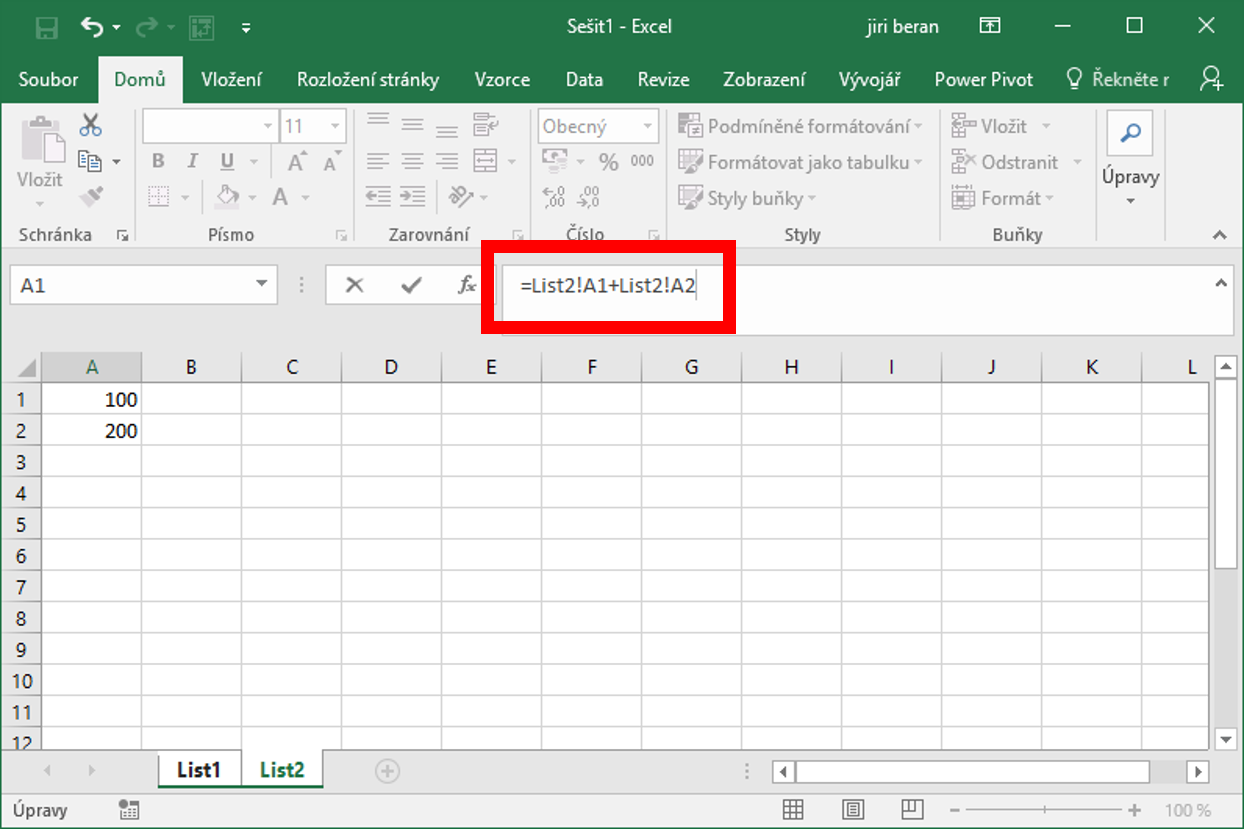 Jak propojit listy v Excelu?
