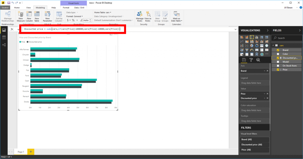 SUMX – summary with filter or additional calculation (DAX – Power Pivot ...