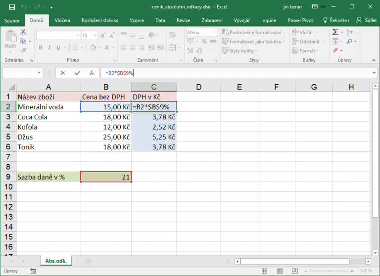 Kurz Excel Pro Začátečníky 1 Den Kurzy Konzultace Návody 2113