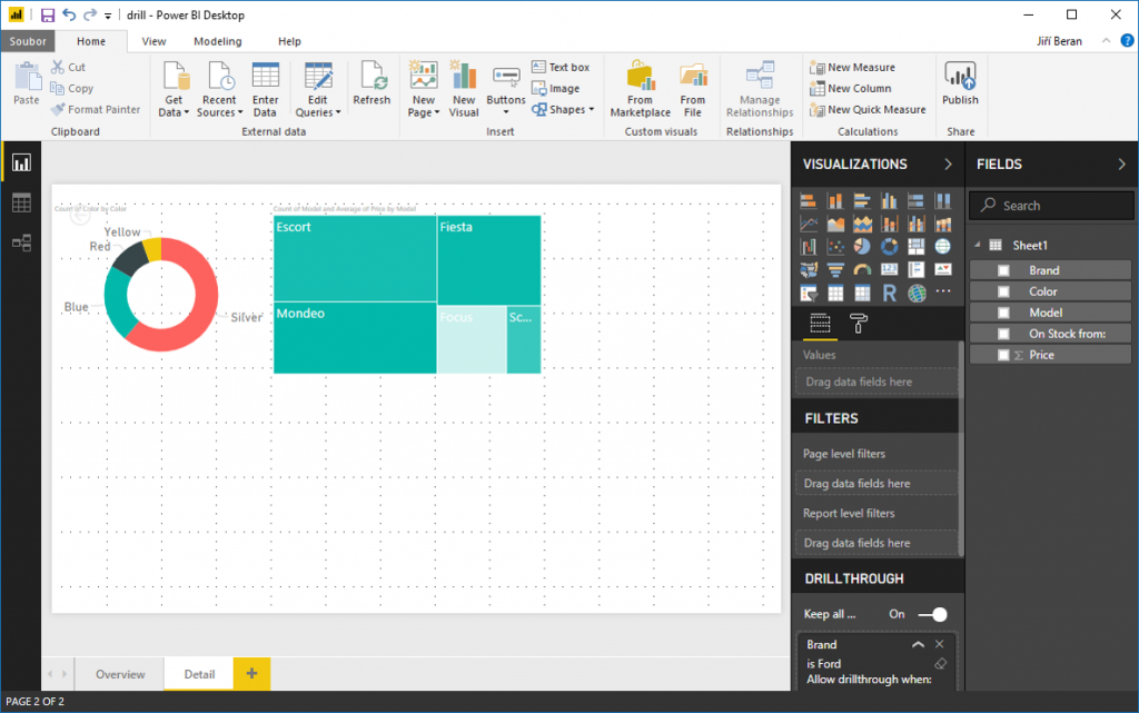 DRILLTHROUGH filtering in Power BI – short tutorial – Trainings ...