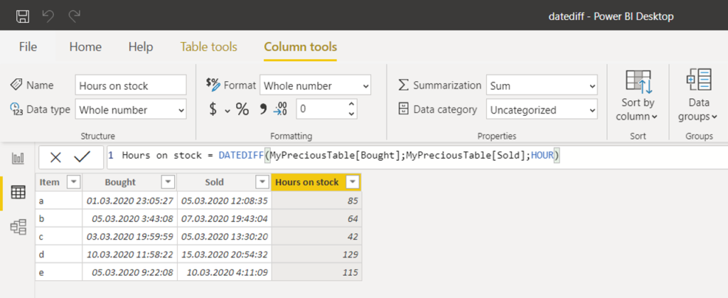 DATEDIFF – difference between two dates or times in units you need ...
