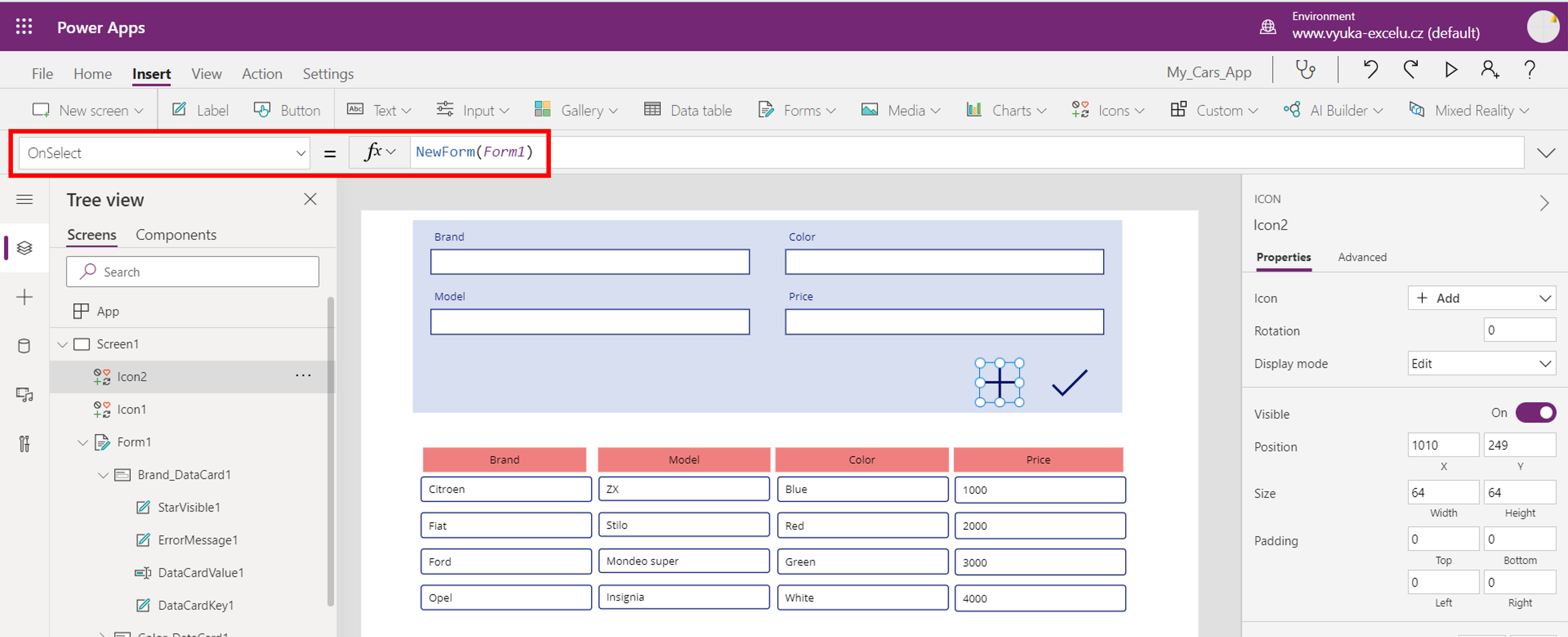 Power App Form Templates